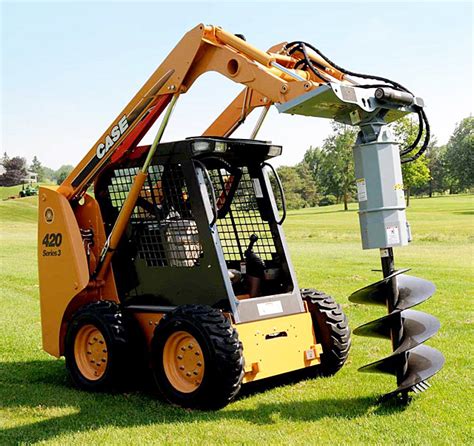 skid steer auger 9 rock|best skid steer auger attachment.